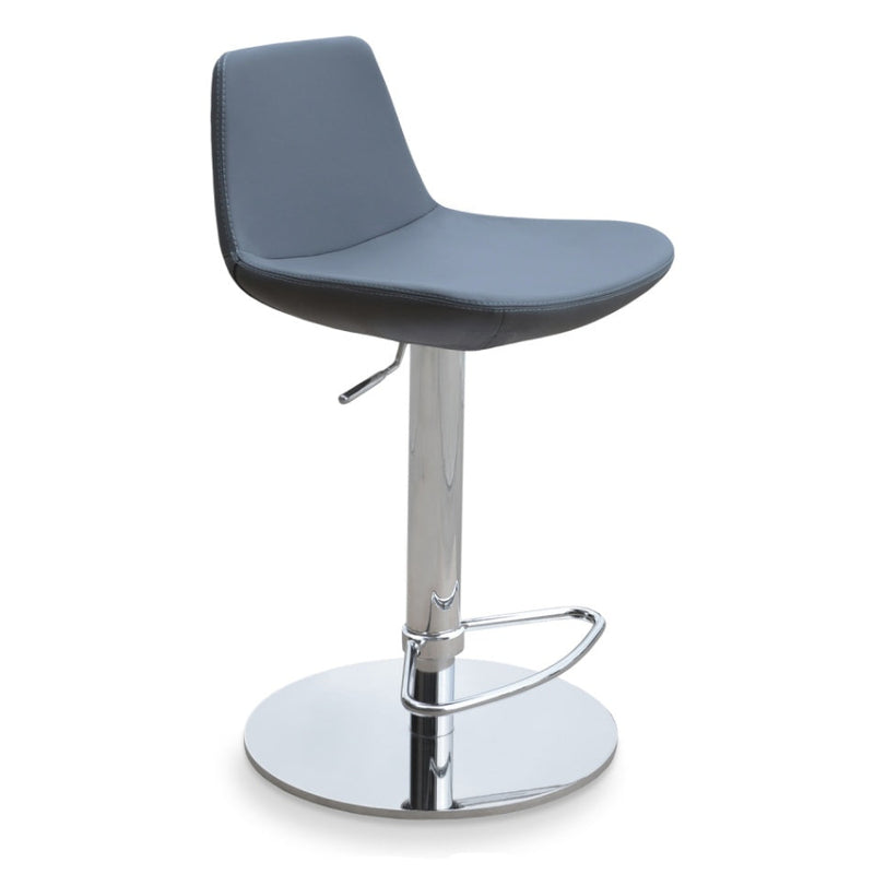 Pera Half Footrest Piston Stool