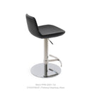 Pera T & Full Footrest Piston Stool