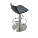 Pera T & Full Footrest Piston Stool