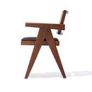 Pierre J Arm Half Wicker Dining Chair