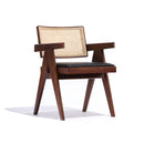 Pierre J Arm Half Wicker Dining Chair