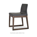 Polo Sled Wood Chair