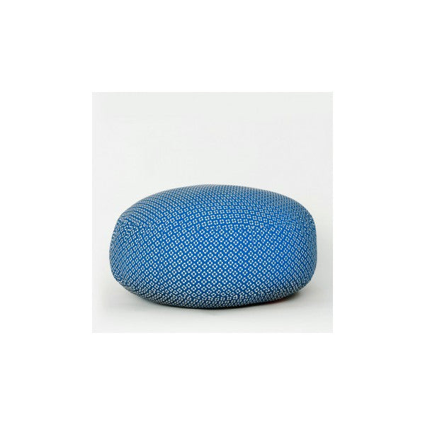 Modern Round Folk Blue Puff XXL | 212Concept