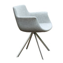 Buy Curved Modern 4-Legged Swivel Rego Armchair | 212Concept