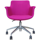 Modern Wool Office Chair Pink Wool | 212Concept