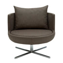 Round Metal Swivel Lounge Chair