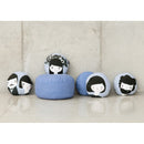 Modern Folk Blue Puff Collection| 212Concept