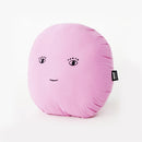 Modern Round Pink Puff front view