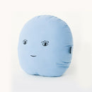 Modern Round Blue Puff front view