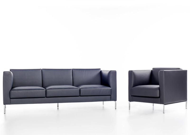 Buy Soft Deep Seated Lounge Chair & Sofa In Leather | 212Concept