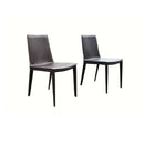 Tiffany Dining in black leather