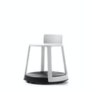 Revo Low Stool on Castor Base