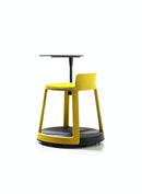 Revo Low Stool on Castor Base