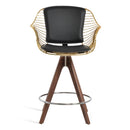 Zebra Pyramid Swivel Stools